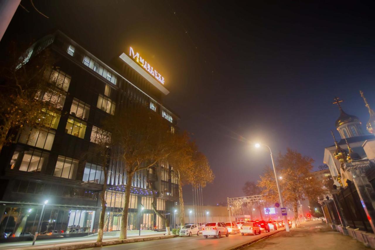 Hotel Mir Luxe Plaza Taskent Exterior foto